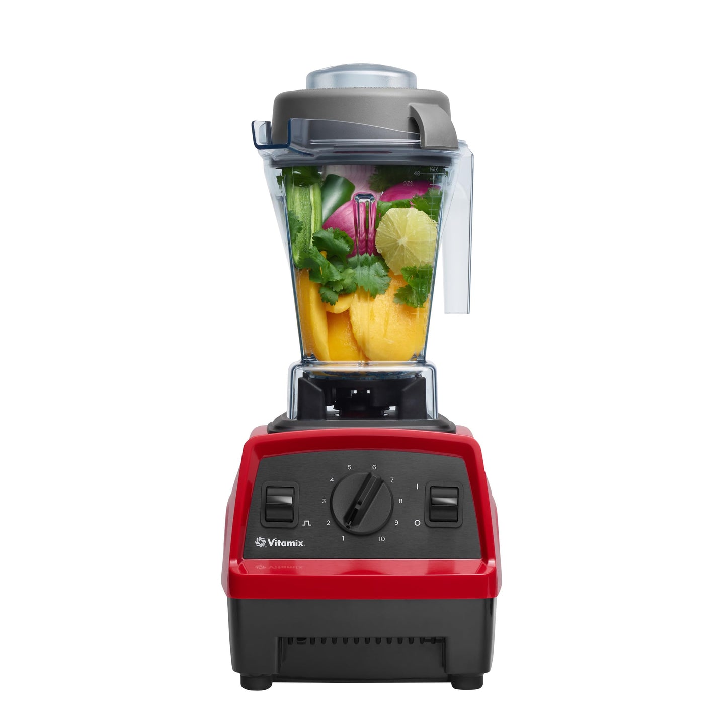 Vitamix E310 blender, 48oz, 10-speed, self-cleaning, pro smoothies & soups, red