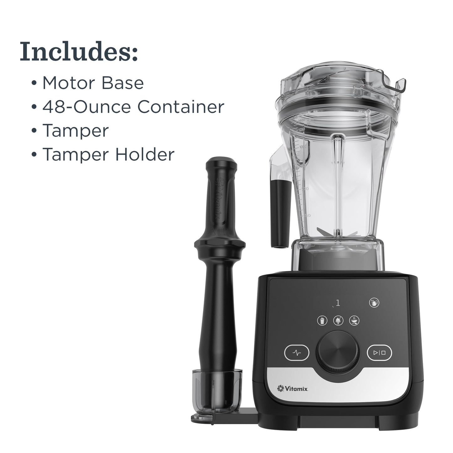 Vitamix Ascent X3 blender, 3 programs, 48oz, self-cleaning, shadow black