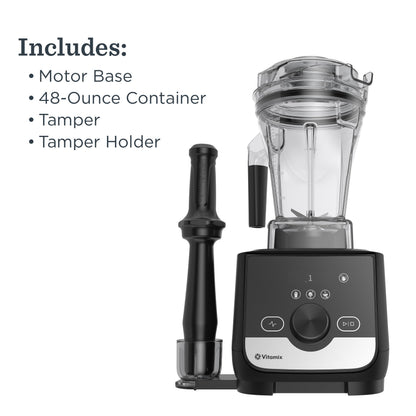 Vitamix Ascent X3 blender, 3 programs, 48oz, self-cleaning, shadow black