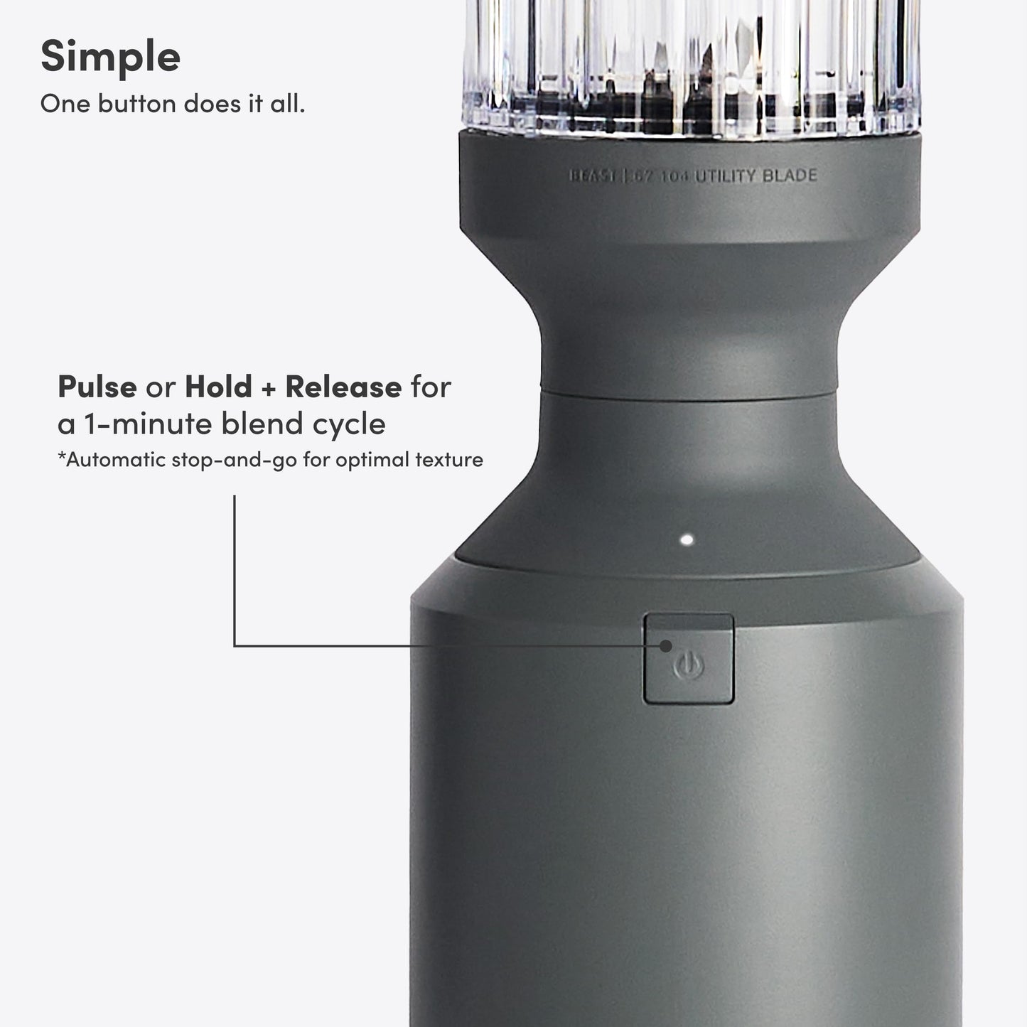 Beast Mega 1200 blender, XL vessel, smoothies, ice & frozen fruit blending