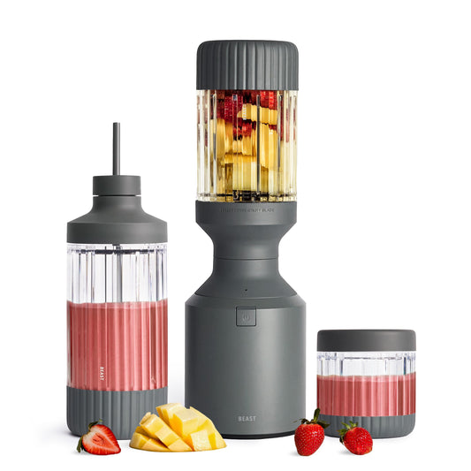 Beast Mega 1200 blender, XL vessel, smoothies, ice & frozen fruit blending