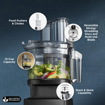 Vitamix Ascent X2 kitchen system, blender + 12-cup food processor, 48oz container