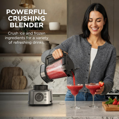 Ninja Foodi blender system, 72oz, 6 functions, smoothie & food processor combo