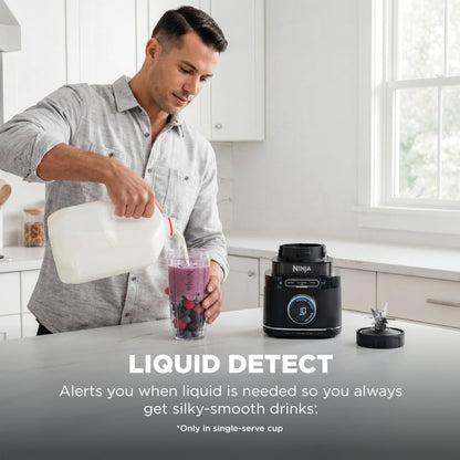 Ninja blender + processor combo, 1800W, 8-cup bowl, BlendSense tech