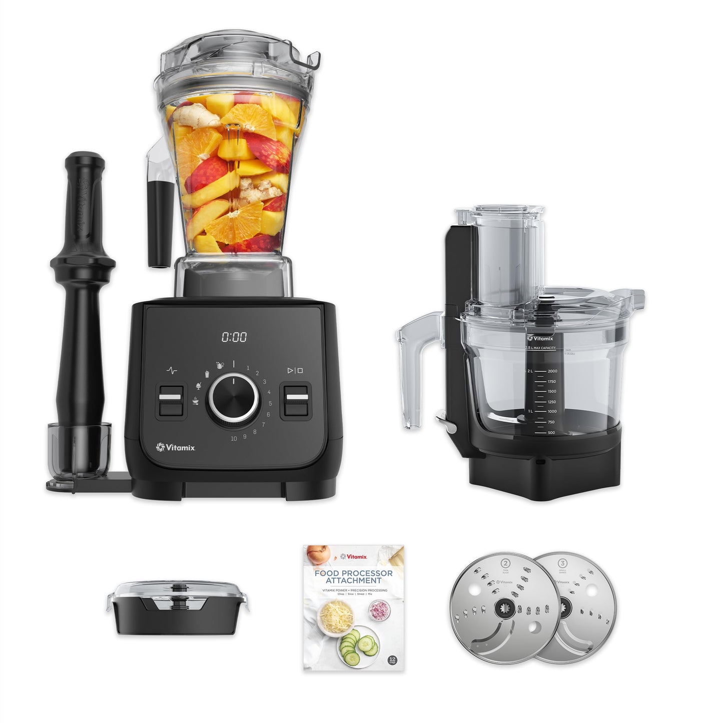 Vitamix Ascent X2 kitchen system, blender + 12-cup food processor, 48oz container