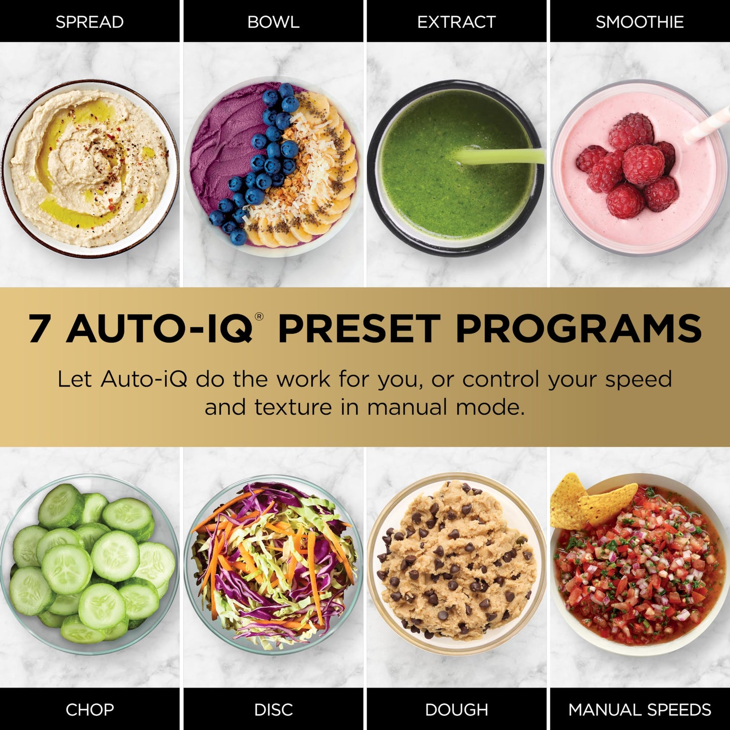 Ninja Foodi blender system, 72oz, 6 functions, smoothie & food processor combo